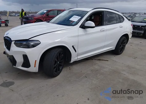 2023 BMW X4 xDrive30I из США, поврежденный, VIN 5UX33DT04P9P79107